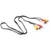 1pcs 1m 3 RCA Male to 3 RCA Male Composite Audio Video AV Cable Plug Audio/Video Cables view 2