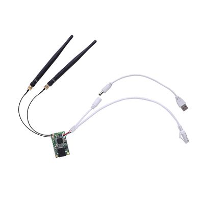 VONETS 2.4GHz WiFi Module/Mini Router/WiFi to Ethernet Bridge/Hotspot Signal Repeater/Extender/Amplifier/AP, USB/DC Powered with 2 RJ45 Ports for DIY Industrial Engineering Network Device VM300-H