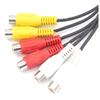 1pcs 3 RCA Male to 6 RCA Female Plug Splitter 3RCA Adapter Cable Audio TV DVD Video Adapter AV Cable RCA Split Cable Male to 2 Female view 3