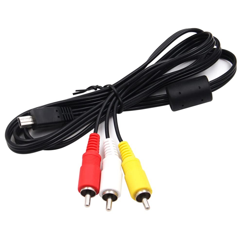 1pcs Mini USB to 3 RCA AV Cable Camera Audio Video Suitable for Canon EOS 5D2 5D Mark III 6D 7D 60D 70D 700D 760D G7X G1X SX50 G16 is 980