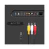 1pcs 1M 3.5mm Jack Plug Male to 3 RCA Adapter 3.5 to RCA Male Audio Video AV Cable Wire Cord Suitable for Speaker Laptop DVD TV view 2