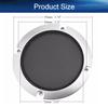 Heyiarbeit 2Pcs 3" Speaker Grill Cover Round Metal Mesh Speaker Grills Guard Protector Mesh Speaker Decorative Circle Silver with Screws view 2