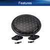 Heyiarbeit 2Pcs 8" Speaker Grill Cover Round Metal Mesh Speaker Grills Guard Protector Mesh Speaker Decorative Circle Black 2Pcs view 3