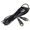 ezqnirk 2pcs 2m/3m RCA Extension Cable (1 RCA Female to 1 RCA Male, Subwoofer, Mono, Audio Video Cable, Digital and Analogue),3m view 3