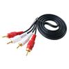 1pcs 2RCA Male to 2 RCA Male Cable Stereo Dual Audio Cable AV Cable Suitable for DVD TV CD Sound Amplifier,10m view 4