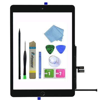 Zentop for iPad 9 2021 9th Generation Touch Screen Digitizer Replacement A2602 A2603 A2604 A2605 with Home Button,Camera Bracket,Pre-Installed Adhesive,Tool Repair Kit