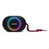 Aiwa BST-330RD Compact Bluetooth Speakers, Long Life, High Performance, Hyperbass Technology, 10 W Power, RGB Lighting, Card Reader, Waterproof Colour: Black and Red view 3