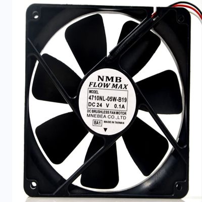 4710NL-05W-B19 120x120x25mm 24V 0.10A NMB 3-Wire Cooling Fan