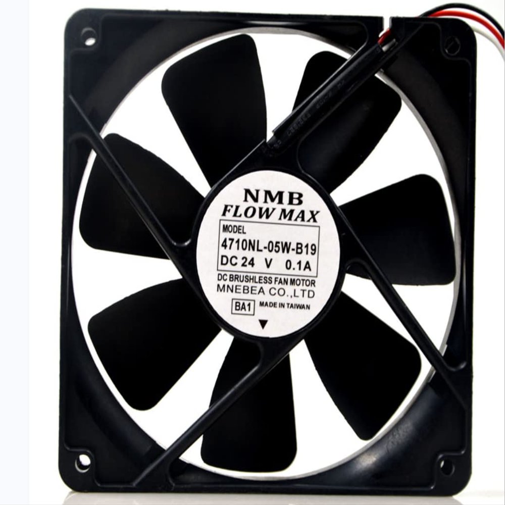 4710NL-05W-B19 120x120x25mm 24V 0.10A NMB 3-Wire Cooling Fan
