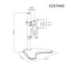 Amer EZSTAND Monitor Free-Standing Desk Stand for 1 Screen up to 32 inches Heavy-Duty Fully Adjustable with Max VESA 100x100mm view 2