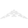 Ekena Millwork GPP048X008X100KEN Kendall Architectural Grade PVC Gable Pediments, 48"W x 8"H x 1"P (4/12) Pitch view 4