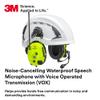 3M PELTOR LiteCom Plus Headset MT73H7P3E4610NA, Hearing Protector Attaches to Hard Hat, 2-Way Radio, Noise-Cancelling Speech Microphone, Hands-Free Protective Communication view 2
