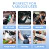 HandCare Black Disposable 4Mil Nitrile Mechanic Gloves -Tattoo, Cleaning, Cooking, Food Prep, Medical Gloves view 4