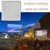 Liccx 16:9 HD Portable Outdoor Projector Screen, Foldable Small Movie Projector Screen for Outdoor Indoor Party Home Office Classroom (60 Inch, White, Matte, Front and Back Projection) view 3