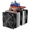 Thermoelectric Cooler, DC 12V Thermoelectric Cooler Peltier System Semiconductor Refrigeration Water Chiller Cooling Device for Fish (180W) view 1