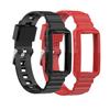 Huwokxix Watch Strap compatible with Fitbit Charge 5/Charge 4,Silicone Wristbands Bracelet for Charge 3 Activity Tracker Women Men view 1