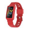 Huwokxix Watch Strap compatible with Fitbit Charge 5/Charge 4,Silicone Wristbands Bracelet for Charge 3 Activity Tracker Women Men view 3