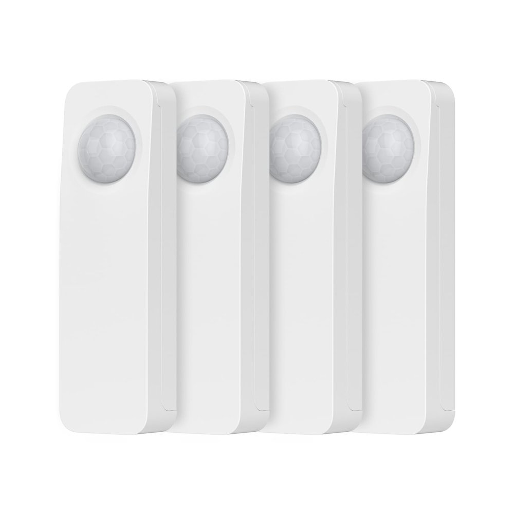 THIRDREALITY Zigbee Motion Sensor 4 Pack, Zigbee Hub Required, Pet Friendly, Work with Home Assistant, SmartThings, Aeotec, Homey, Hubitat or Echo Devices with Built-in Zigbee hub