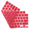 Uhamn Keyboard Cover Compatible for 2025-2022 MacBook Air 13.6 & 15 M4 M3 M2 A3240 A3241 A2681 A2941 A3114 A3113, MacBook Pro 14 & 16 A3434 A3401 A3112 A2918 A2992 A3403 A3186 A2991 A2485 (Wine Red) view 4