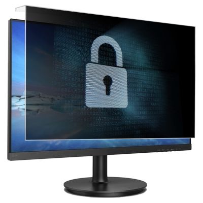 JCSKY 17-32 Inch Computer Privacy Screen Filter, Acrylic Hanging Type Removable Screen Protector Anti Blue Light Eye Protection for Widescreen Desktop PC Monitor,17in(354290mm)