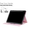 MVRYCE New iPad Mini 6 Smart Case, Soft PU Leather Folio Stand Cover Auto Wake/Sleep Magnetic Closure Flip Case with Card Slots/Pen Holder Compatible with 2021 iPad Mini 6th Gen 8.3 inch (Pink) view 3