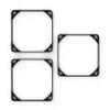 Noctua NA-SAVG1 chromax.Black, 120mm PC Fan Anti-Vibration Gasket 3-Pack view 2