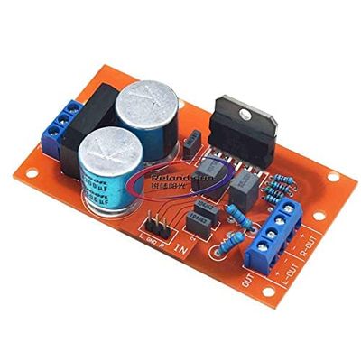TDA7265 Power Amplifier Board DC Dual 8-24V or AC Dual 6-16V Power Supply 25W+25W Dual Channel Stereo Amplifier Moudle