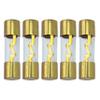 A.A AGU Fuse 50A 50 Amp Gold Glass Inline for Car/Auto/Marine Audio Stereo Amplifier Power Protection (50 Amp) view 1