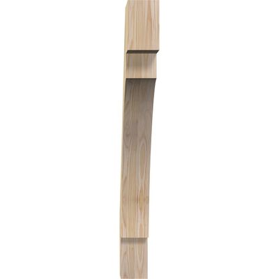 Ekena Millwork BRC04X38X38MRC00RDF 4"W x 38"D x 38"H Merced Rough Sawn Knee Brace, Douglas Fir