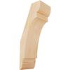 Ekena Millwork BRC06X08X20OLY00RDF 6"W x 8"D x 20"H Olympic Rough Sawn Knee Brace, Douglas Fir view 1