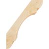 Ekena Millwork BRC06X18X24OLY00RDF 6"W x 18"D x 24"H Olympic Rough Sawn Knee Brace, Douglas Fir view 3
