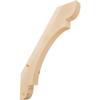 Ekena Millwork BRC04X30X38OLY00SDF 3 1/2"W x 30"D x 38"H Olympic Smooth Knee Brace, Douglas Fir view 1