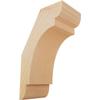 Ekena Millwork BRC04X06X10OLY00RDF 4"W x 6"D x 10"H Olympic Rough Sawn Knee Brace, Douglas Fir view 1