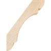 Ekena Millwork BRC04X18X24OLY00RDF 4"W x 18"D x 24"H Olympic Rough Sawn Knee Brace, Douglas Fir view 3