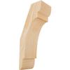Ekena Millwork BRC04X06X14OLY00RDF 4"W x 6"D x 14"H Olympic Rough Sawn Knee Brace, Douglas Fir view 1