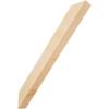 Ekena Millwork BRC04X30X34TRA00RDF 4"W x 30"D x 34"H Traditional Rough Sawn Knee Brace, Douglas Fir view 1
