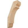 Ekena Millwork BRC04X08X16OLY00RDF 4"W x 8"D x 16"H Olympic Rough Sawn Knee Brace, Douglas Fir view 1