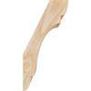 Ekena Millwork BRC04X08X16OLY00RDF 4"W x 8"D x 16"H Olympic Rough Sawn Knee Brace, Douglas Fir view 3