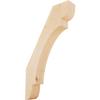 Ekena Millwork BRC04X18X30OLY00RDF 4"W x 18"D x 30"H Olympic Rough Sawn Knee Brace, Douglas Fir view 1