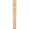 Ekena Millwork BRC04X22X34OLY00RDF 4"W x 22"D x 34"H Olympic Rough Sawn Knee Brace, Douglas Fir view 2