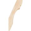 Ekena Millwork BRC06X10X22OLY00RDF 6"W x 10"D x 22"H Olympic Rough Sawn Knee Brace, Douglas Fir view 3