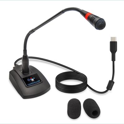 ECS WordSentry USB C Professional Gooseneck Conference Unidirectional Microphone