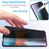 Anbzsign Xiaomi Redmi Note 11 4G / Redmi Note 11S 4G With [2 Pack] Camera Lens Protector and [2 Pack] Privacy Screen Protector, Anti-Spy 9H Hardness Tempered Glass view 3