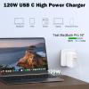 Mac Book Pro Charger - 120W USB C Fast Charger Adapter Compatible with MacBook Pro & MacBook Air 13, 14, 15, 16 inch, iPad Pro, Samsung Galaxy and All USB C Device view 2
