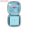 Hermitshell Travel Case for Phomemo M02 / Phomemo M02 Pro/Phomemo M02S Pocket Printer (Black Outside + Light Blue Inside) view 2