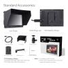 FEELWORLD FW759 7" IPS Ultra-Thin Design 1280x800 HDMI HD On-Camera Field Monitor with Peaking Focus with Sunshade view 4