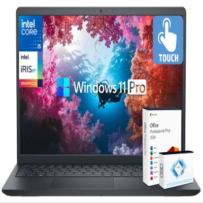Dell Inspiron Business Laptop 2025-2026 Flagship, AI-Powered Computer, 15.6" FHD Touchscreen,10-Core Intel i5-1334U, 32GB RAM & 1.5TB Storage (1TB SSD +500GB Ext), Wi-Fi 6, Win 11 Pro, Lifetime Office