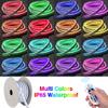 DELight AC 110-120V Waterproof IP65 RGB 50ft Neon Rope Lights with Remote view 2