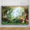 DASHAN Magic Forest Jungle Backdrop Mushroom Flower Butterfly 10x8ft Polyester Photography Background for Newborn Baby Shower Party Kids Birthday Children Portrait Banner Photo Booth Studio Props view 4