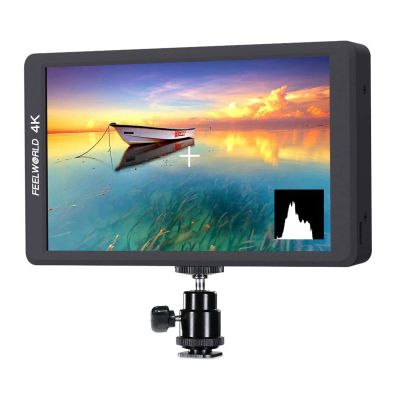 FEELWORLD F570 5.7 4K On-Camera Monitor with HDMI Input/Output IPS Full HD 1920x1080 Rugged Aluminum Housing